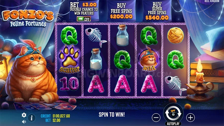 Fonzo’s Feline Fortunes: The New Slot Game by Pragmatic Play