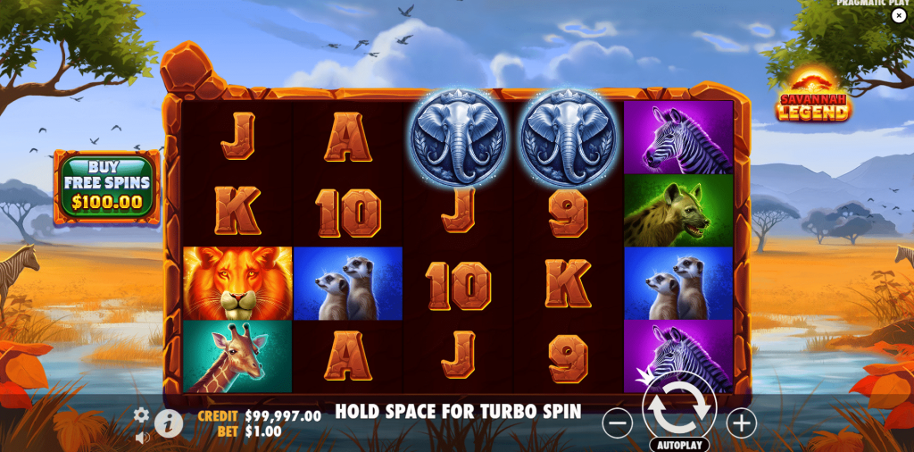 Savannah Legend Slot